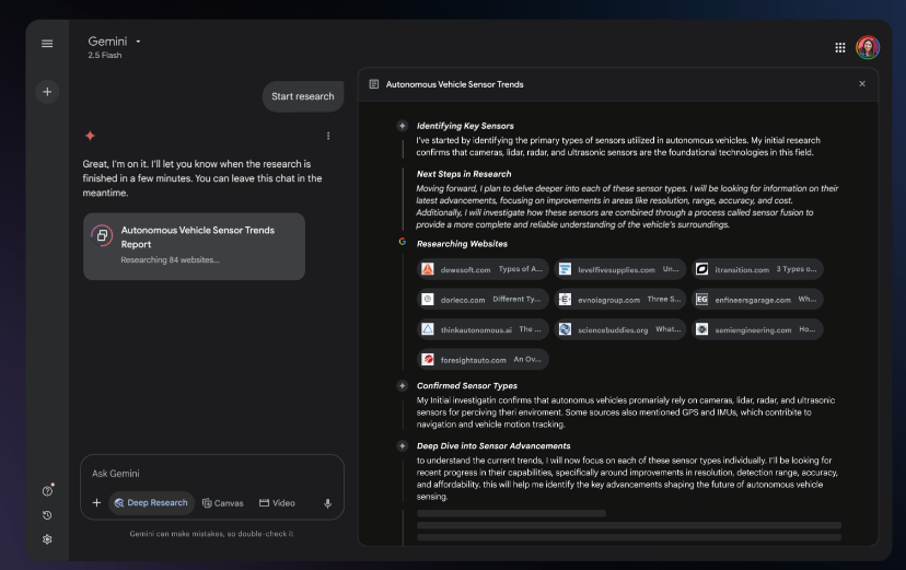 구글 제미나이 딥 리서치(Gemini Deep Research) AI 조사 비서 활용전략 사용법 총정리 경쟁사 분석 활용 사례 차이 장점 보고서 학습,마케팅,연구 한번에