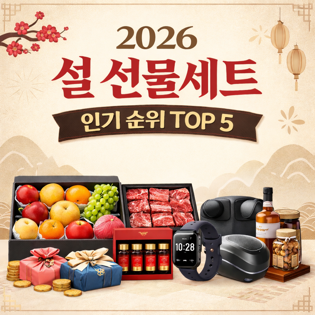 2026 설 선물세트 인기 순위 TOP 5 : 설 선물 세트 추천