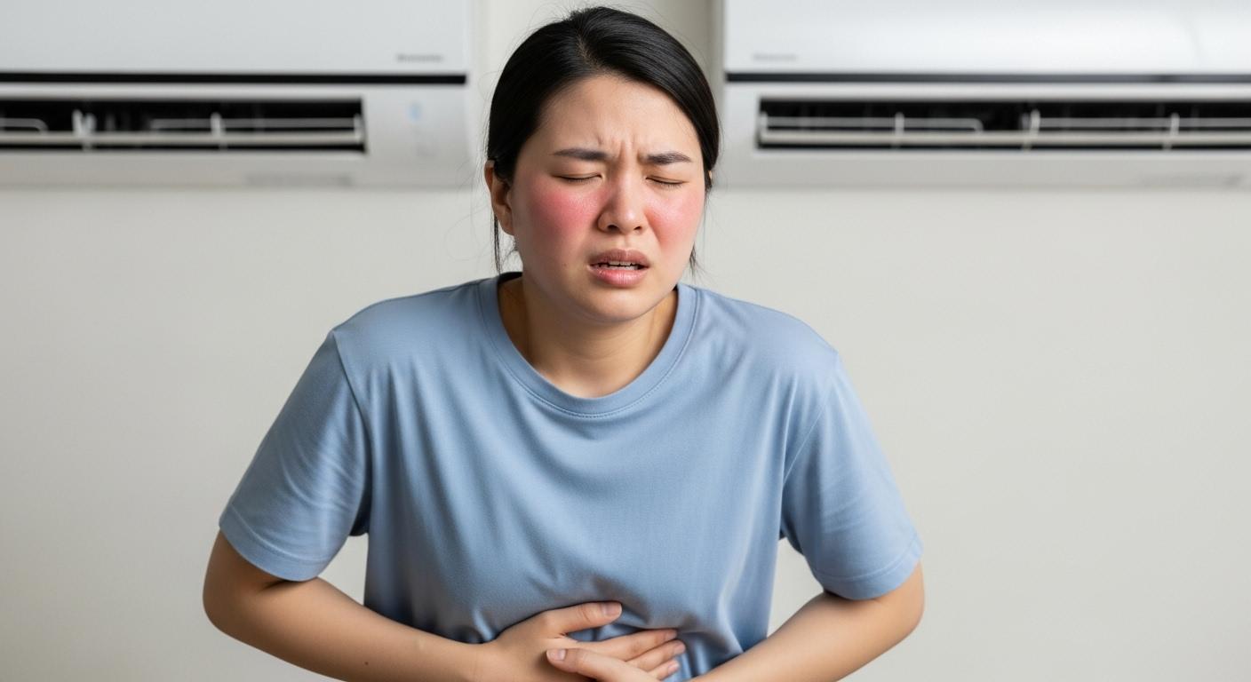 냉방병 증상 구토