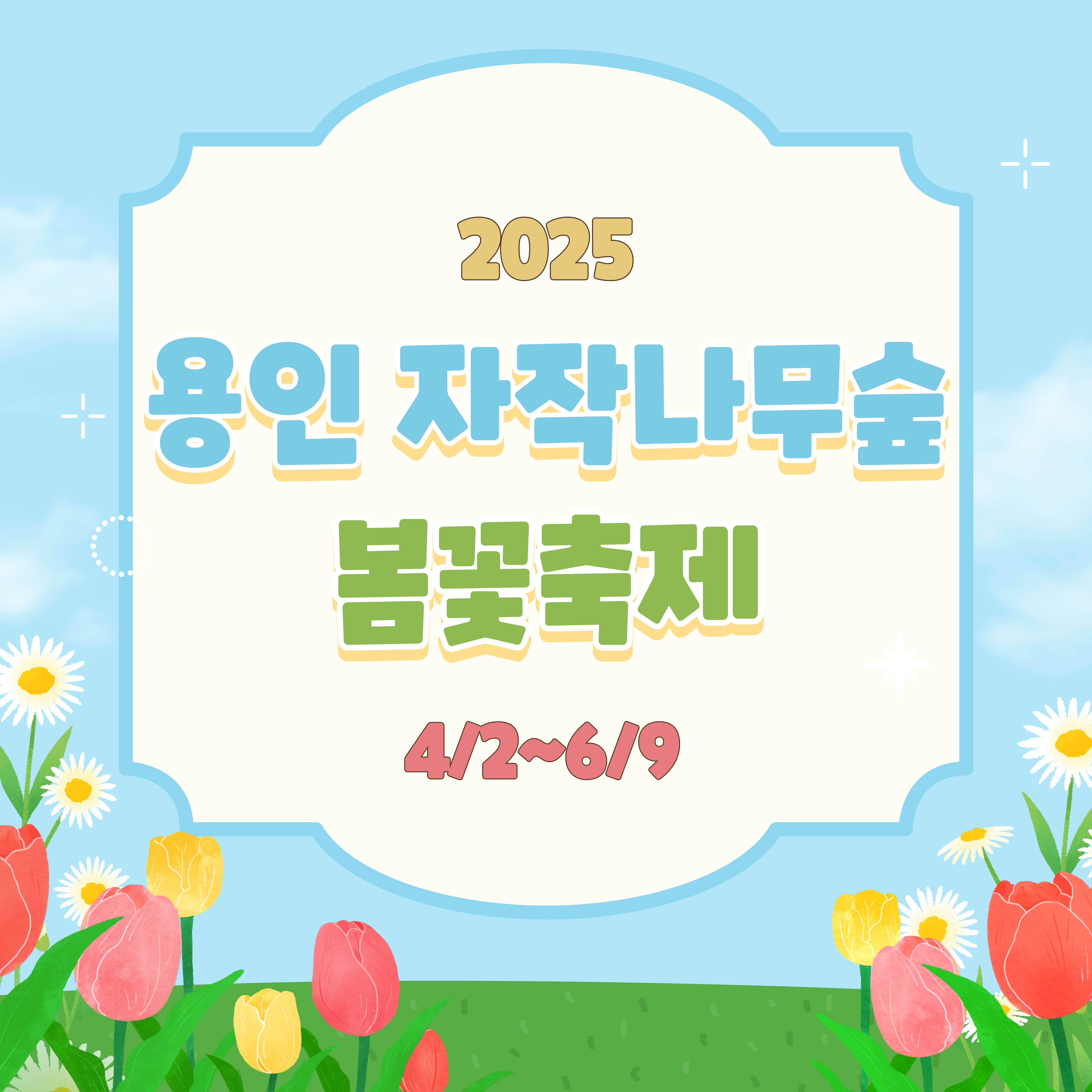 2025 용인 자작나무숲 봄꽃축제