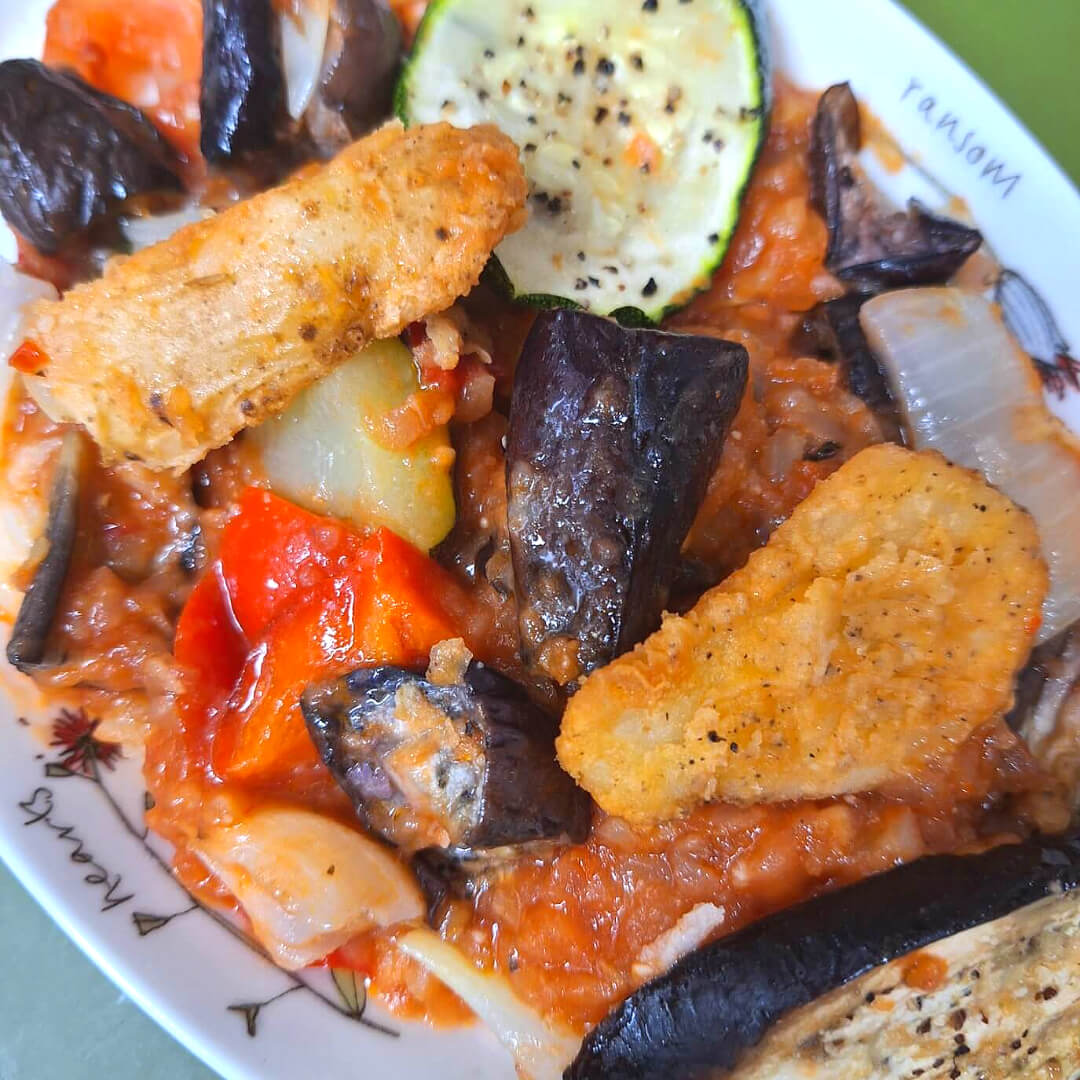 영화 &lsquo;라따뚜이&rsquo; 속 라따뚜이 즉석 요리