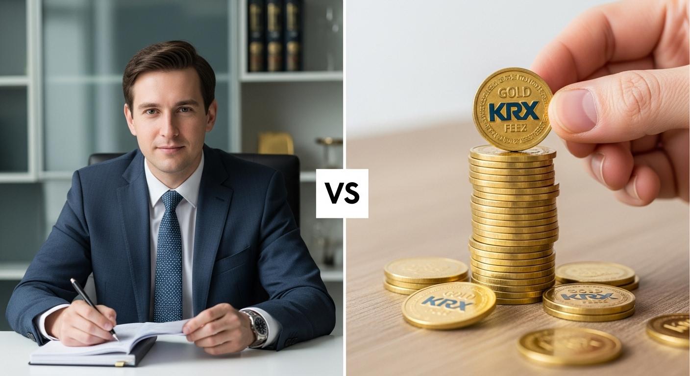 금투자 krx 수수료 비교