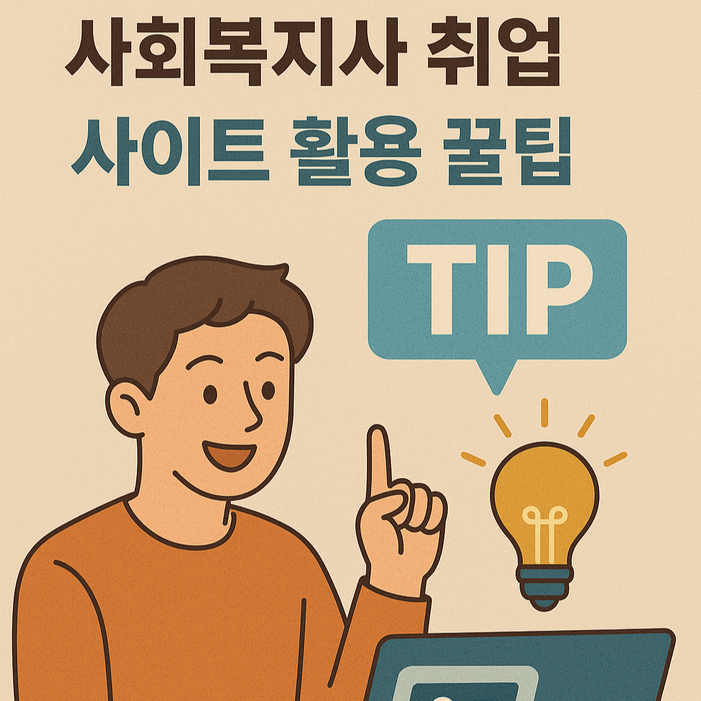 사회복지사 취업 사이트 활용법
