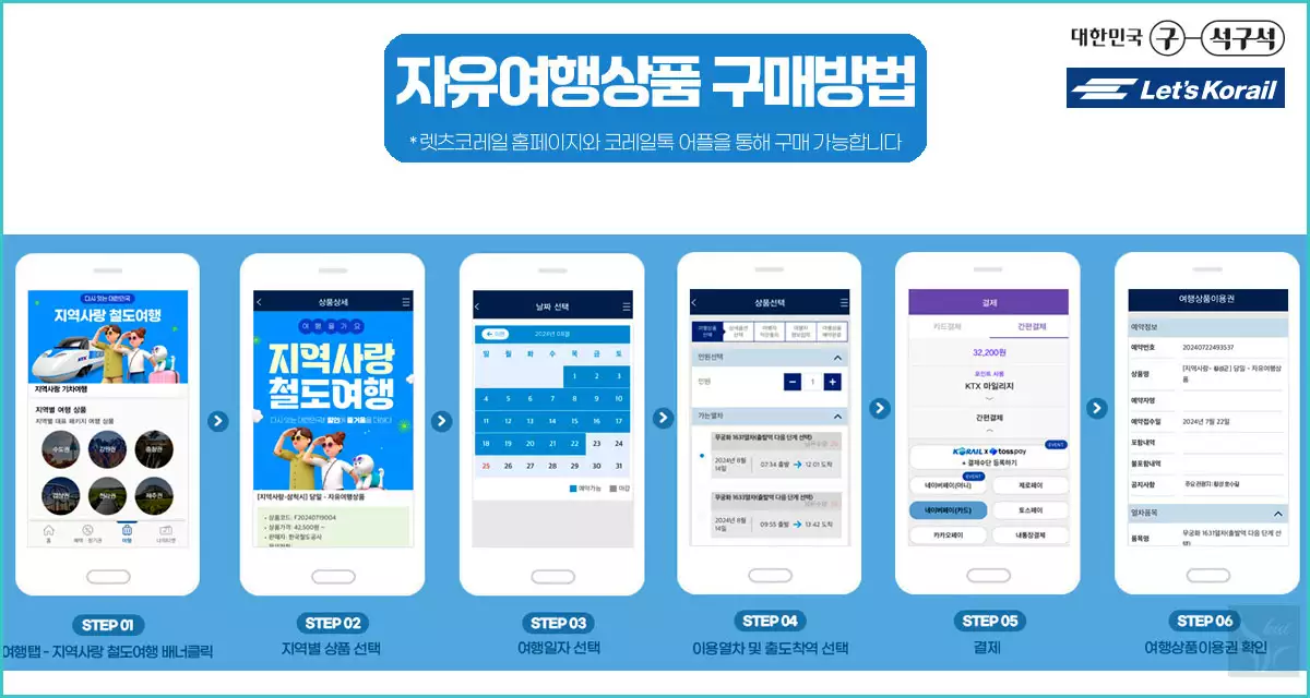 자유여행 상품 예매 앱버전