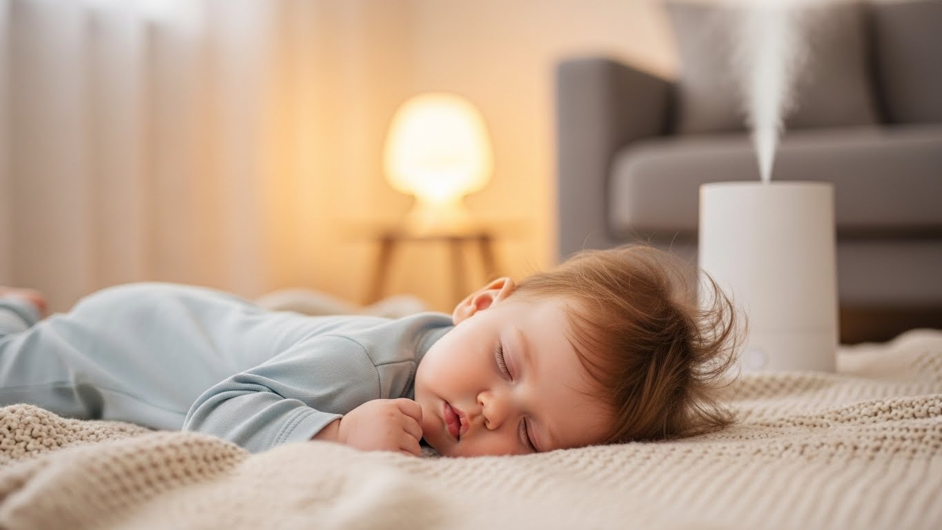 아기 자는 모습 