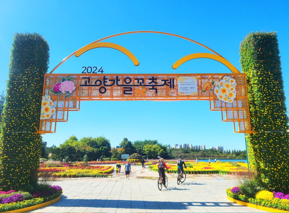 고양 가을꽃축제 일산호수공원