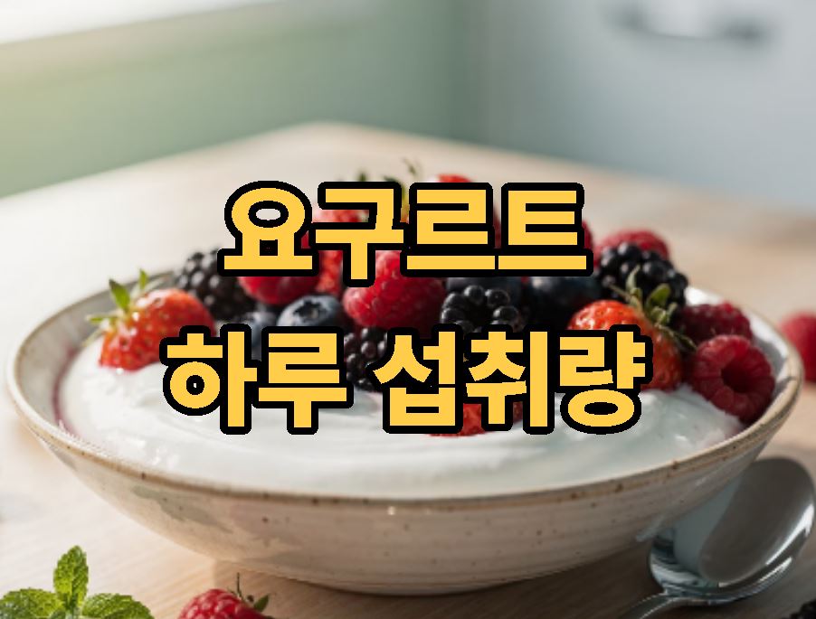 요구르트의 효능