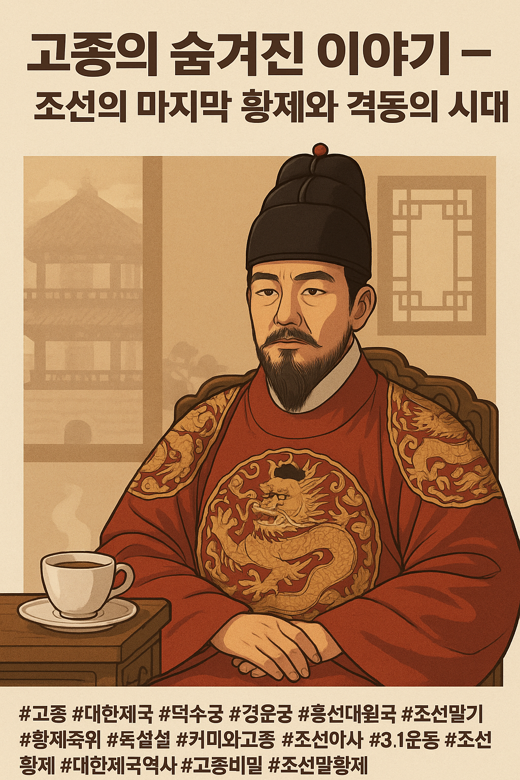 고종의 숨겨진 이야기 – 조선의 마지막 황제와 격동의 시대