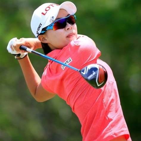골프 김효주 선수 사진
