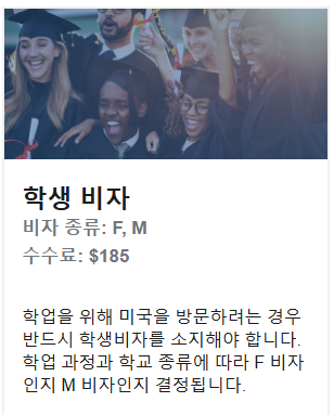 미국 비자 종류 및 신청방법 관광 유학 취업 이민