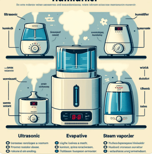 공간 면적에 따른 가습기 용량과 가습량 가이드