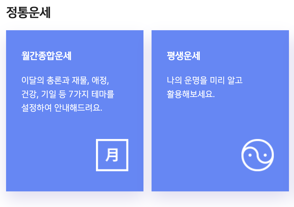 2025년 신년운세