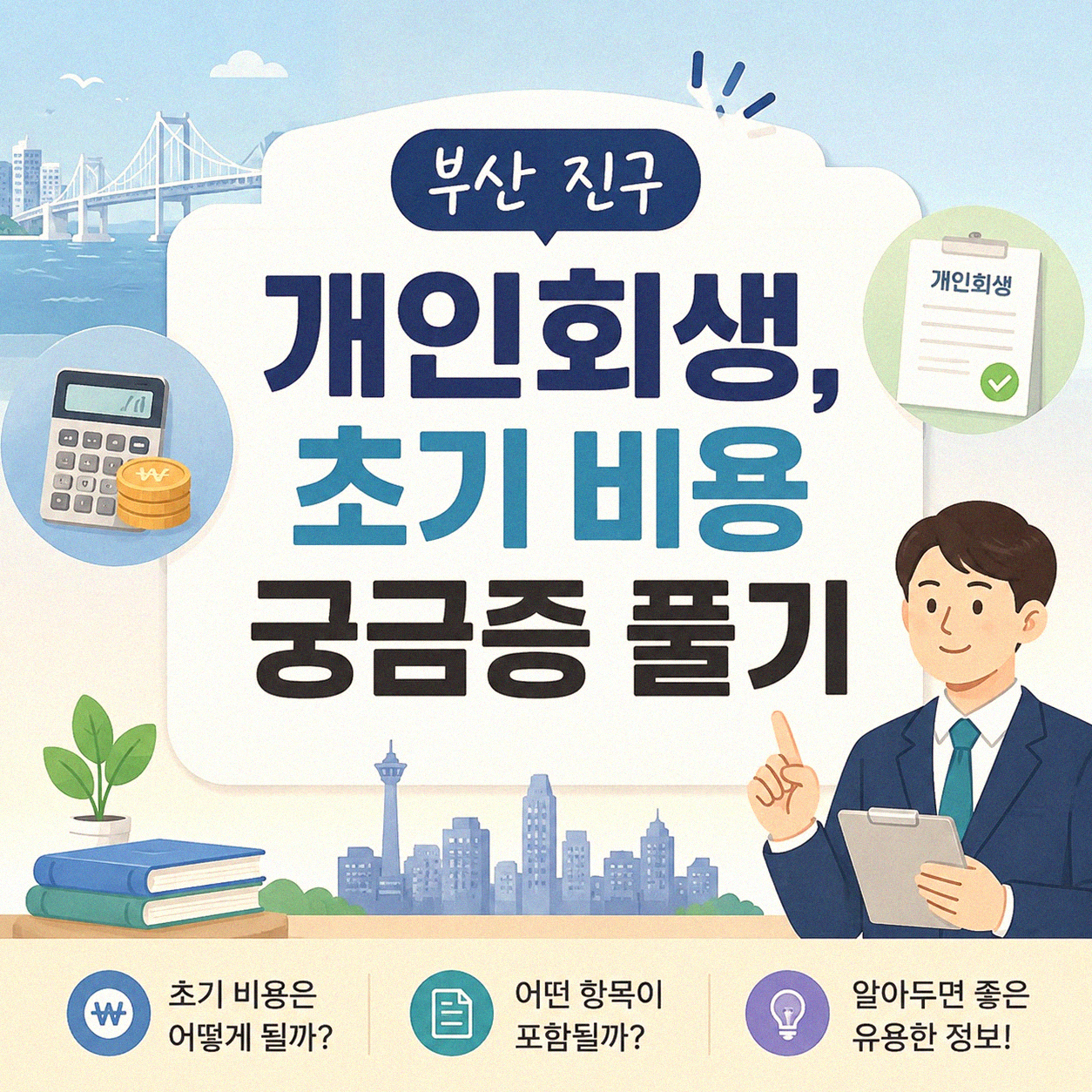 부산 진구 개인회생, 비용 합리적인 곳 알아볼까