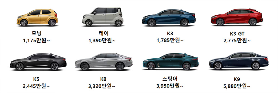 기아자동차 승용 사진