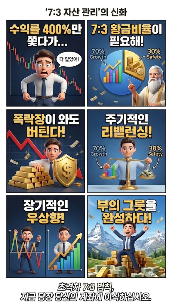 자산 배분의 중요성을 쉽고 재미있게 풀어낸 세로형 만화