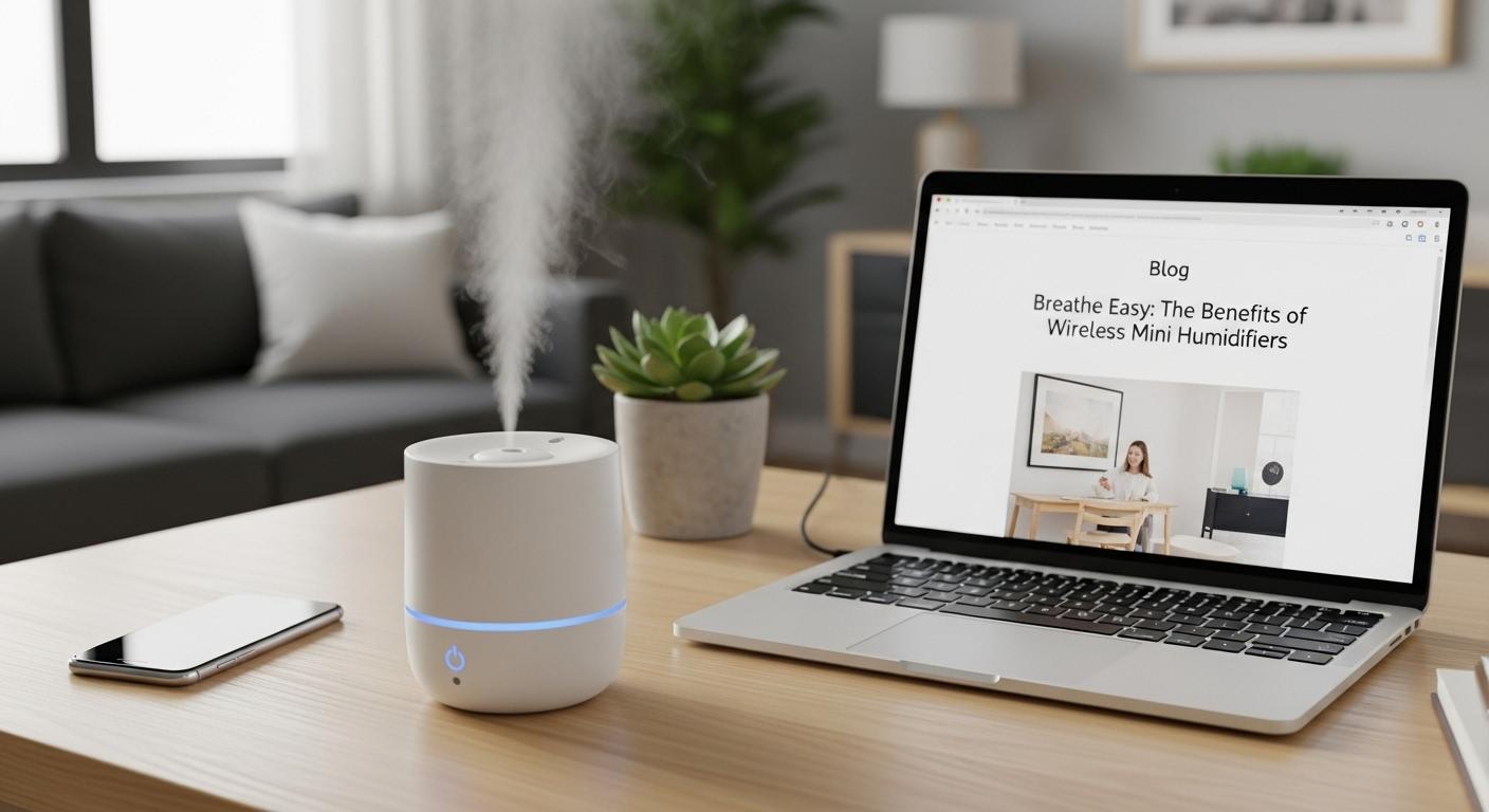 무선 미니 가습기