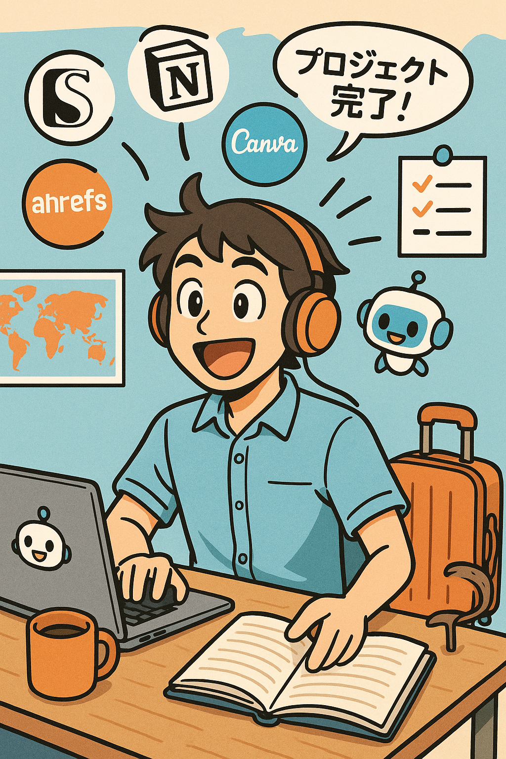 해외 프리랜서 작가들이 사용하는 콘텐츠 도구