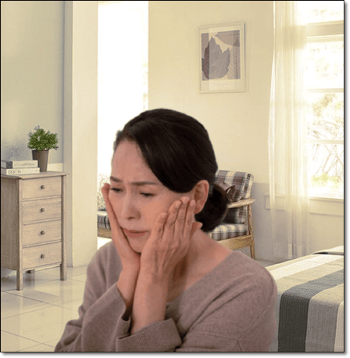 갱년기 장애 여성