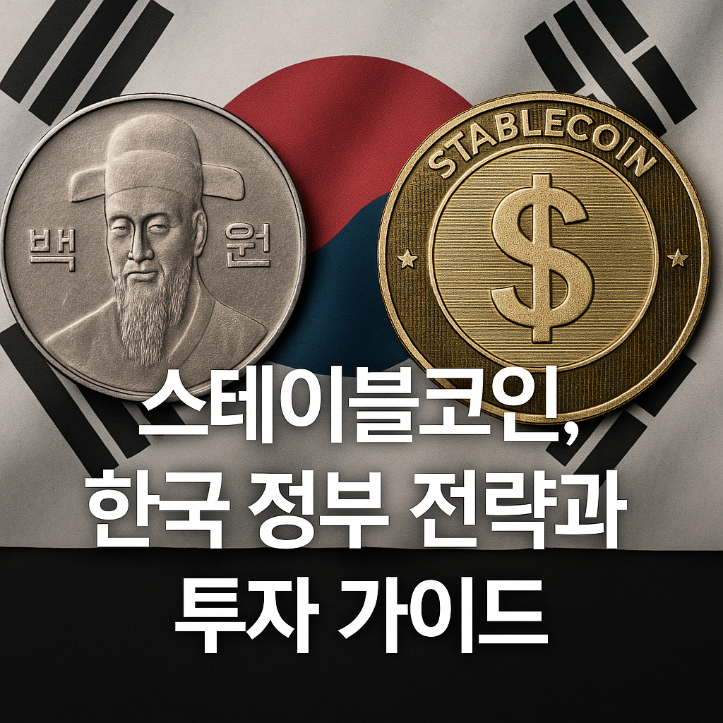 한국 정부 스테이블코인 전략 그리고 개인 투자 방안