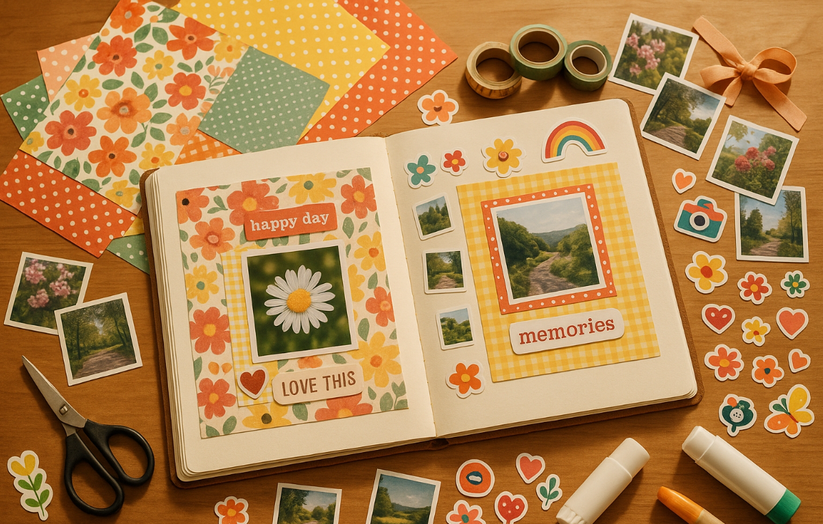 스크랩북 관련 사진