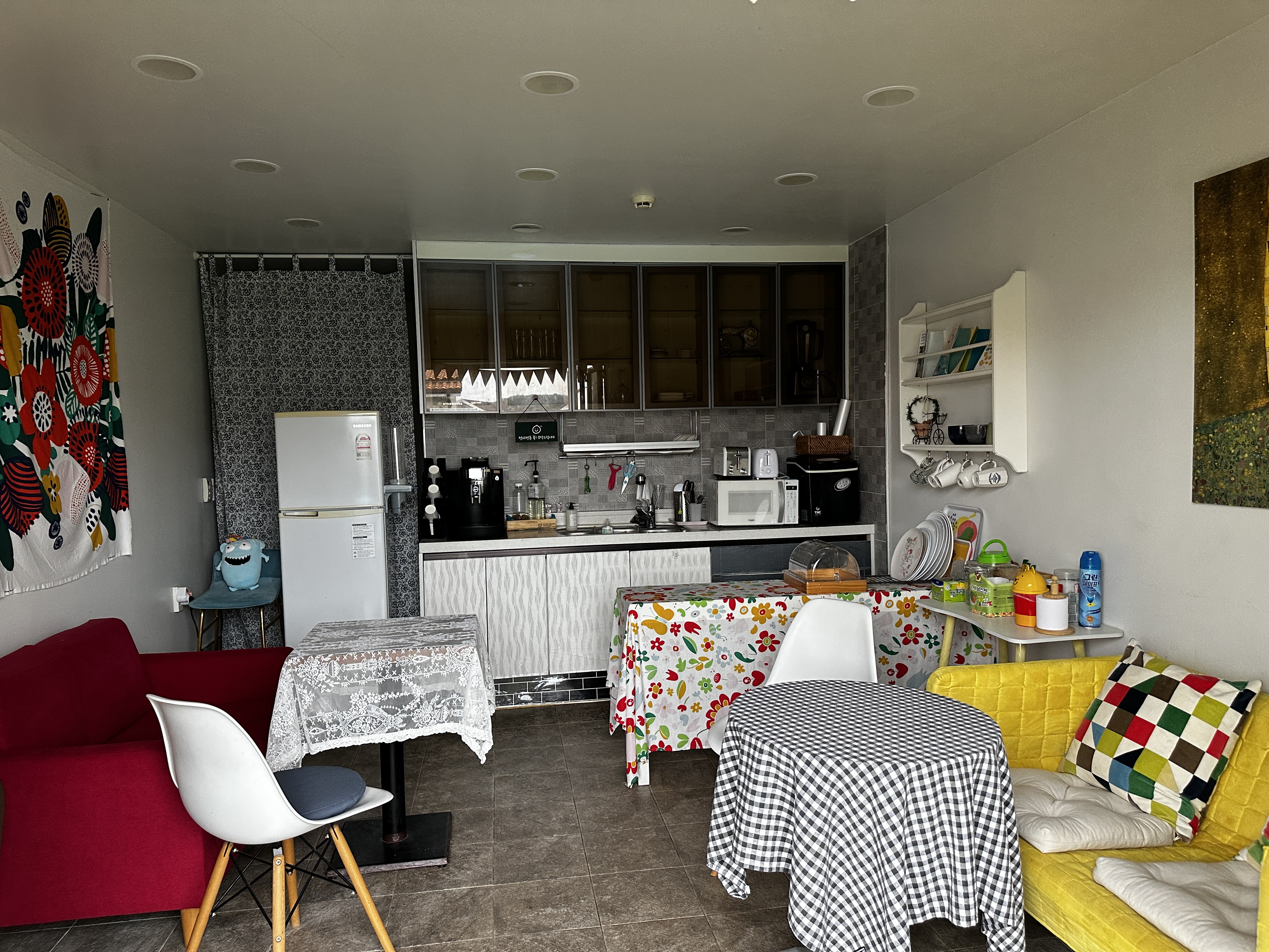 골드독 펜션 조식을 즐길수있는 미니 카페