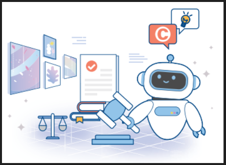 AI 저작권 문제와 해결방안 안내 이미지