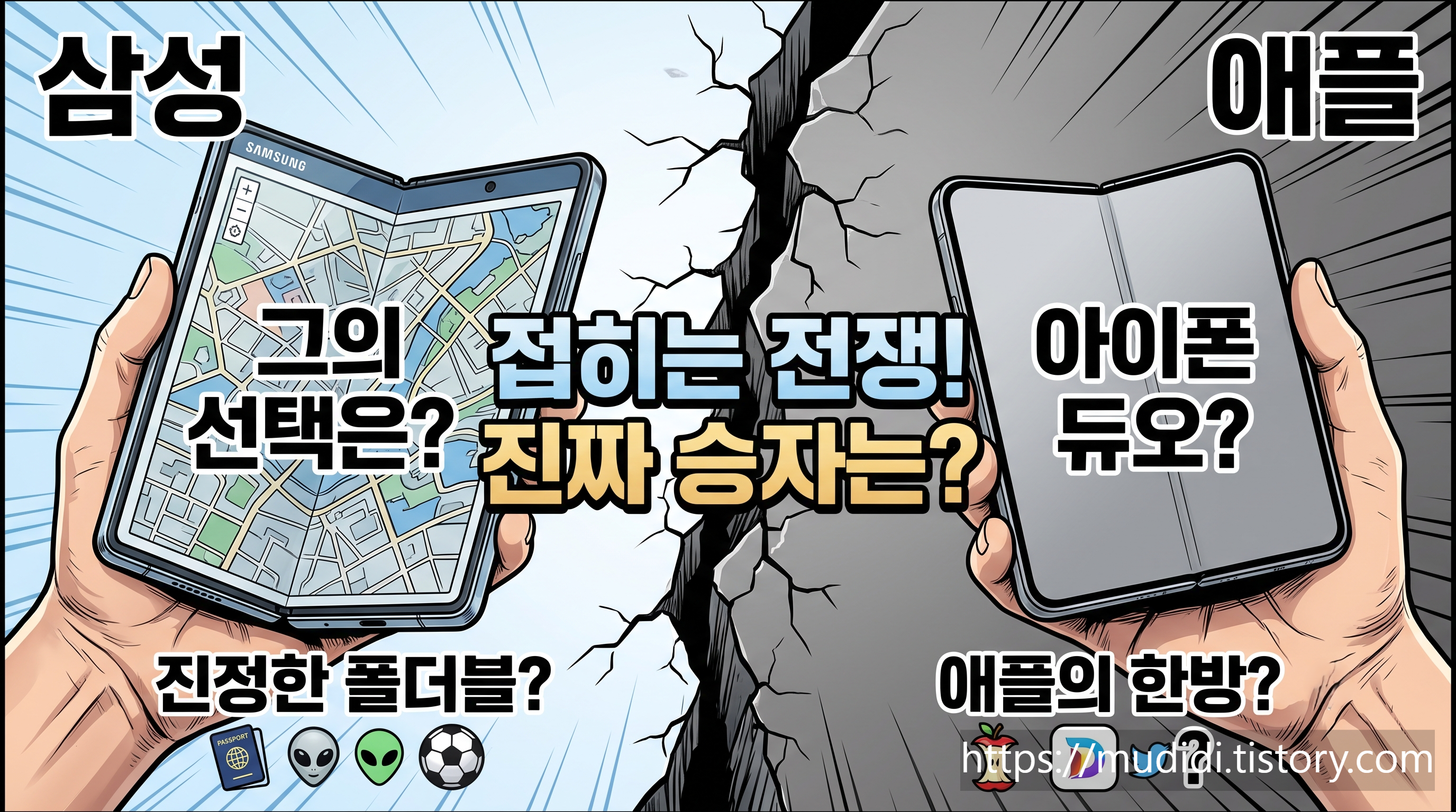 삼성 애플 폴더블폰 비교 신경전 속 진짜 확인점