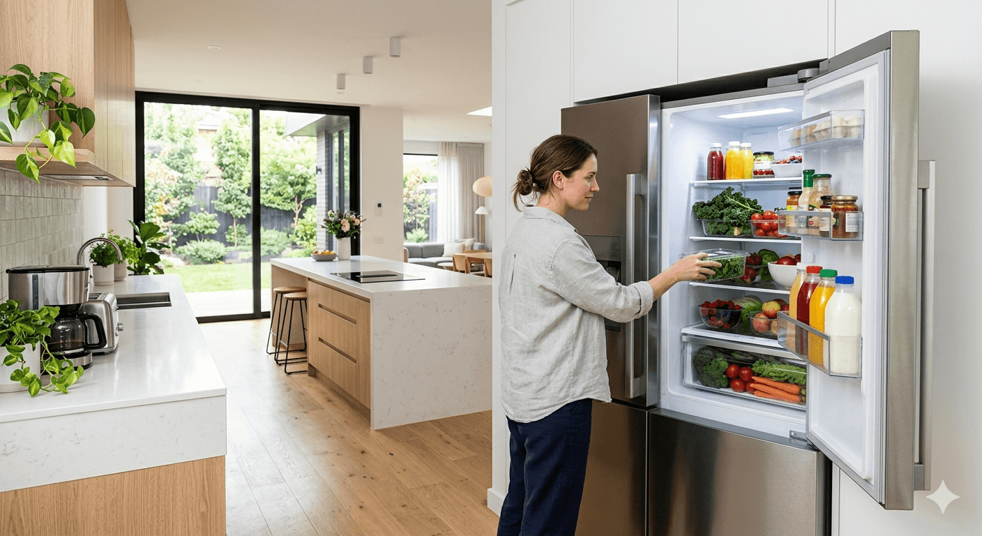 냉장고 전기세 줄이는 방법, 문 여는 습관부터 점검하는 절약 이미지
