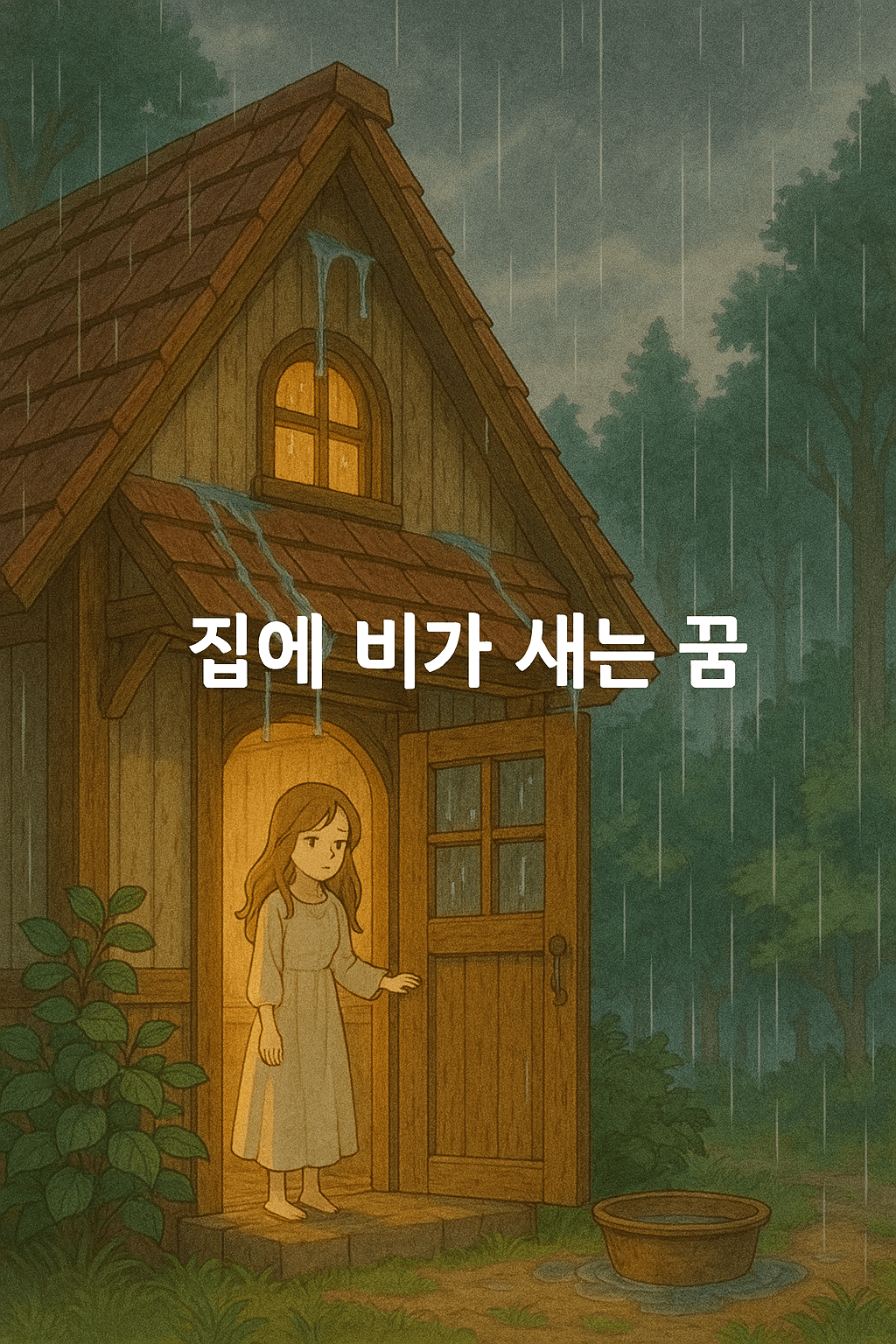 집에 비가 새는 꿈 해몽