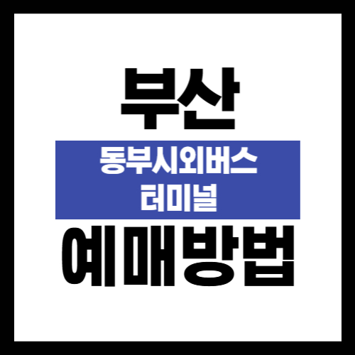 부산-동부시외버스터미널-예매-방법