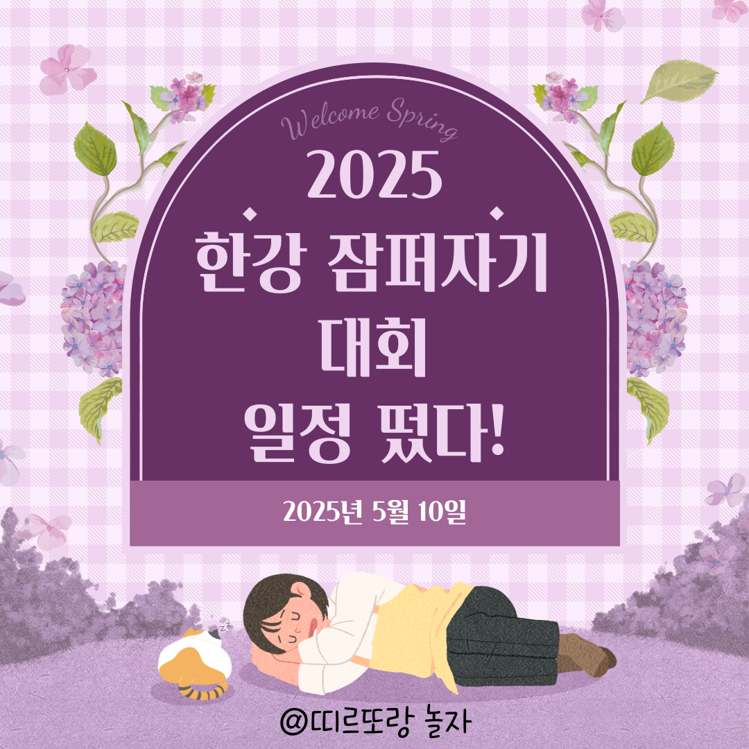 2025 한강 잠퍼자기 대회
