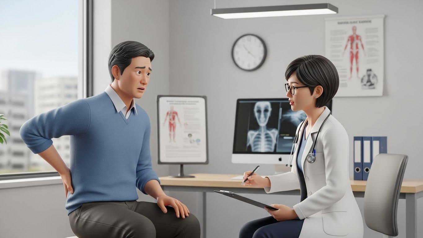 스테로이드 플레어, 허리 통증