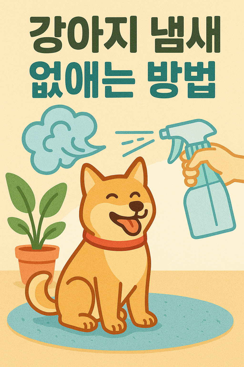 강아지 냄새 없애는 진짜 방법 – 실내 공기질 관리로 펫케어 완성!