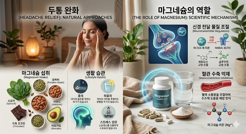 만성 두통 완화: 파이토케미컬 마그네슘 요법