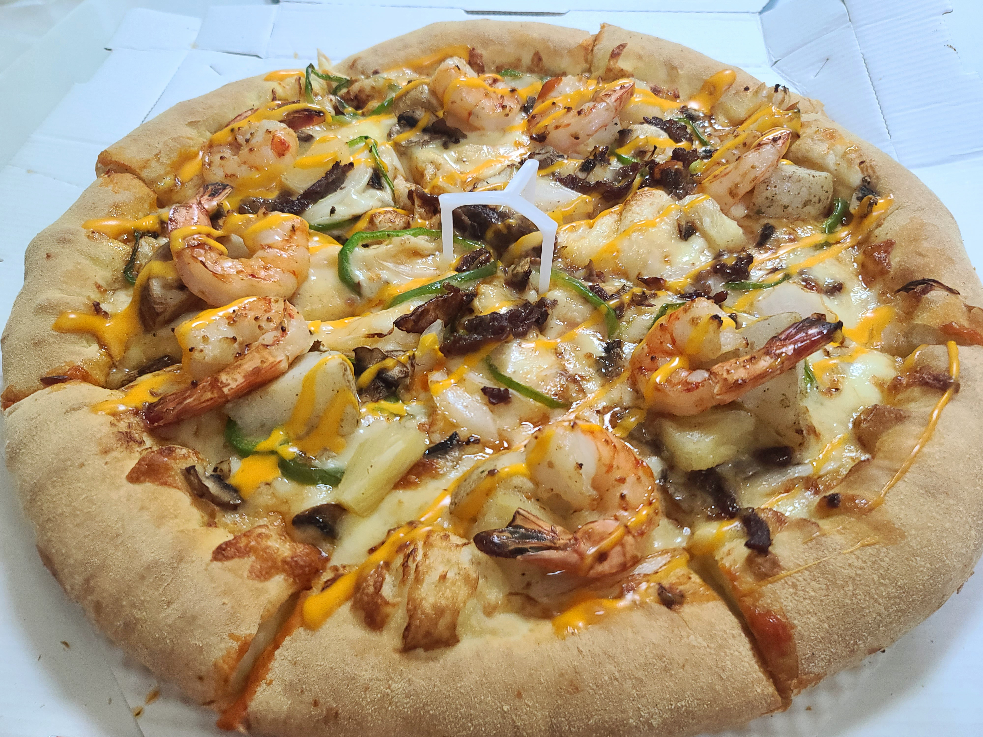 도미노피자 블랙타이거 슈림프