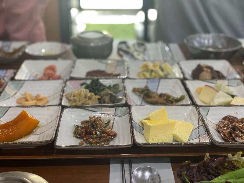 화성 정남 가성비 끝판왕 한상차림 맛집 광복동 한정식