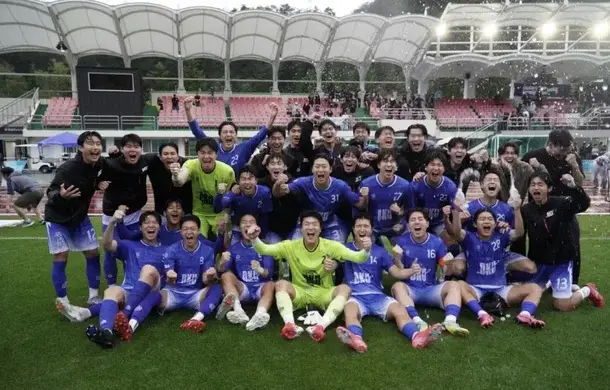 고원관광 휴양 레저스포츠 도시 태백 제61회 추계 대학 축구 연맹전 경기 결과