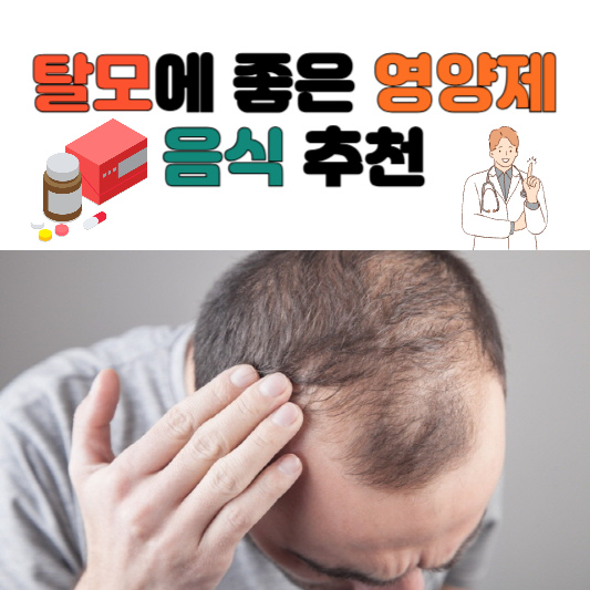 탈모에 좋은 영양제 음식 추천