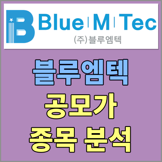 블루엠텍 공모가