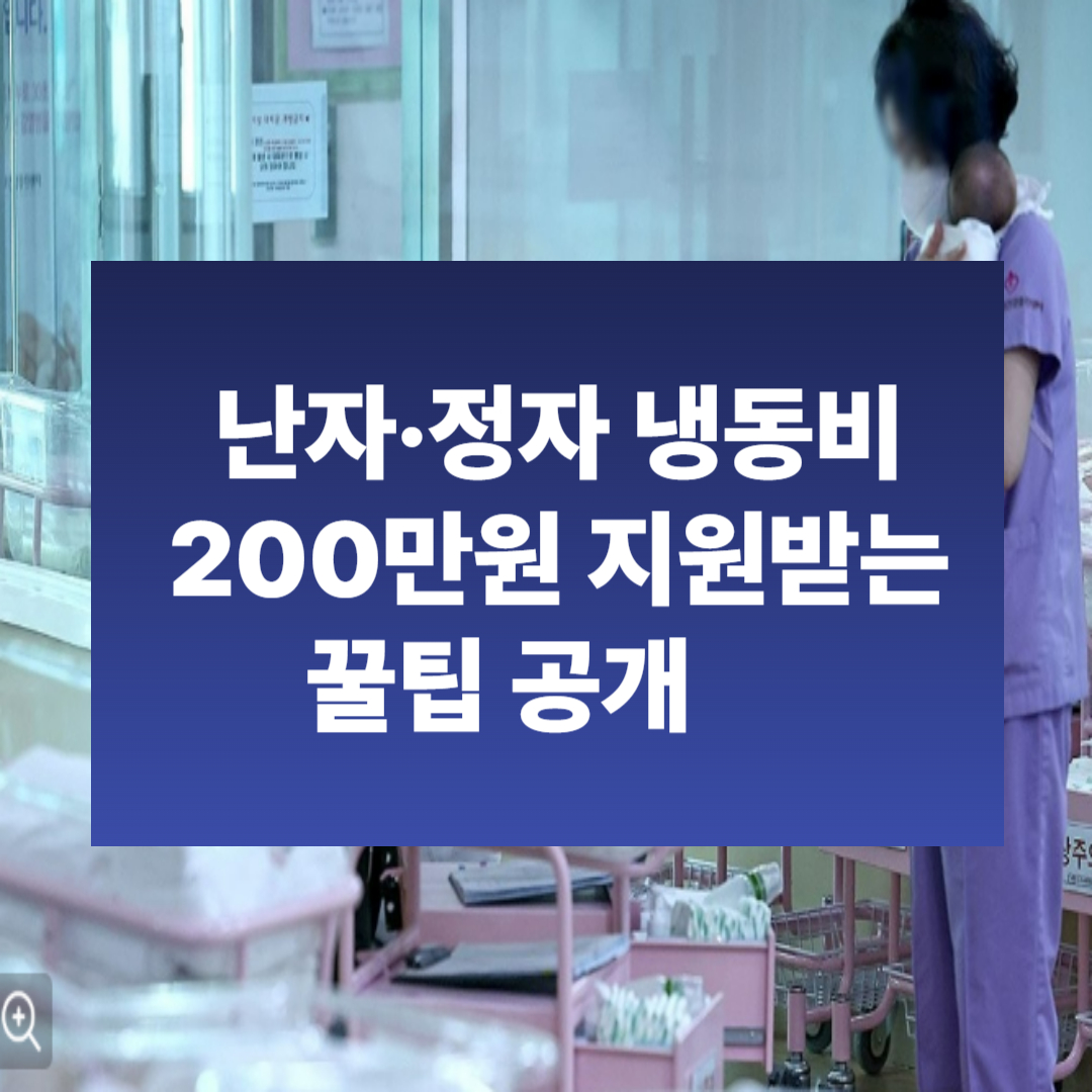 난자 정자 냉동