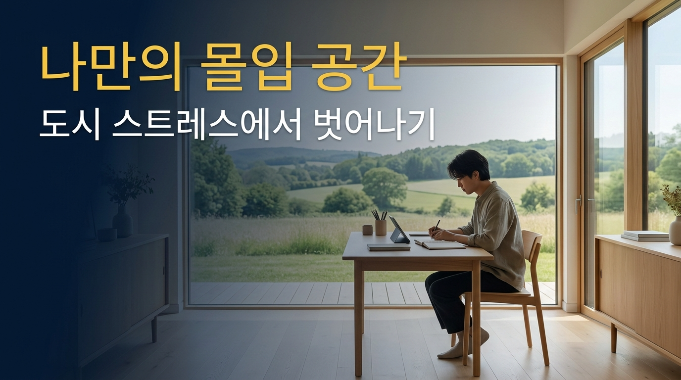 나만의 몰입공간 만들기