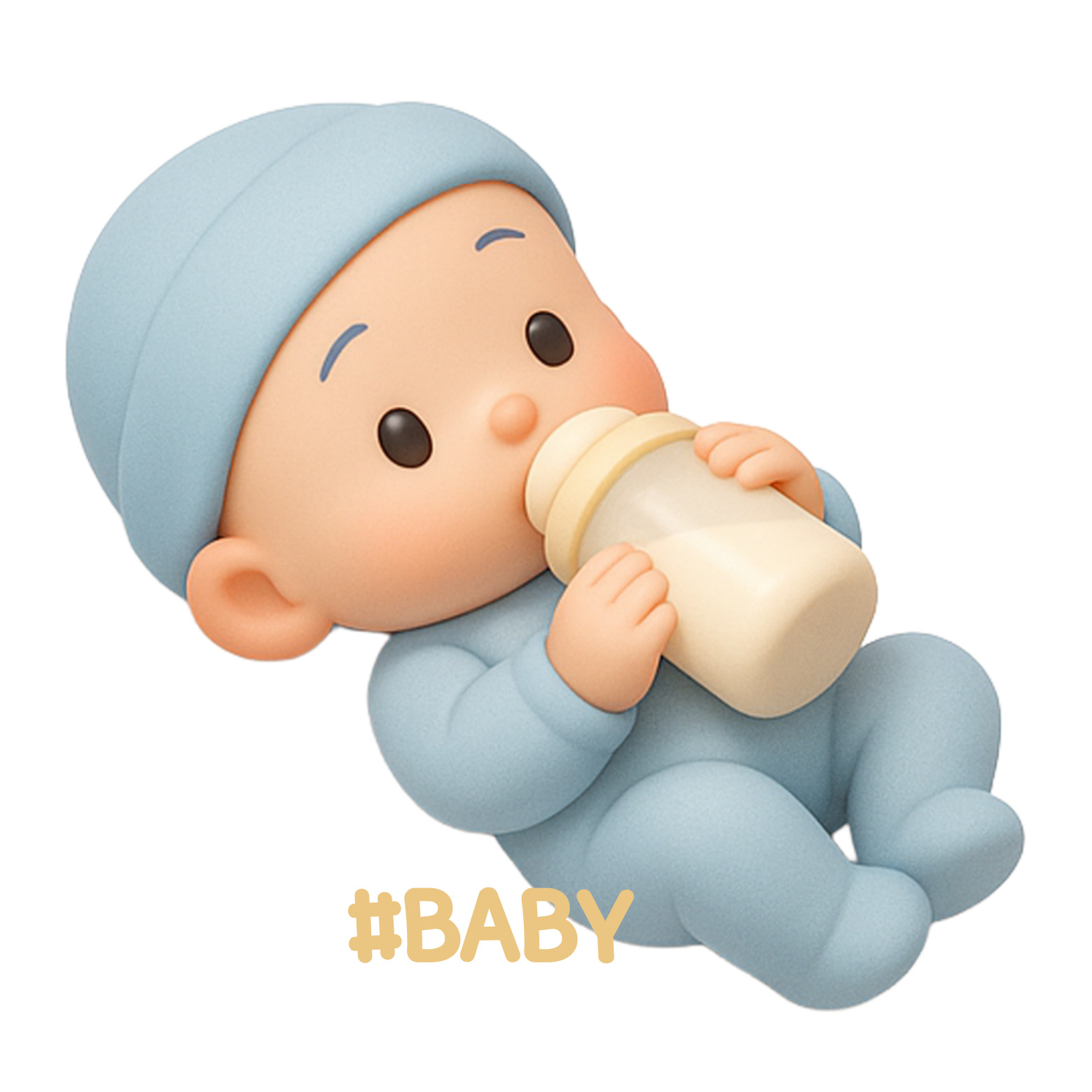 분유 먹는 아기 이미지