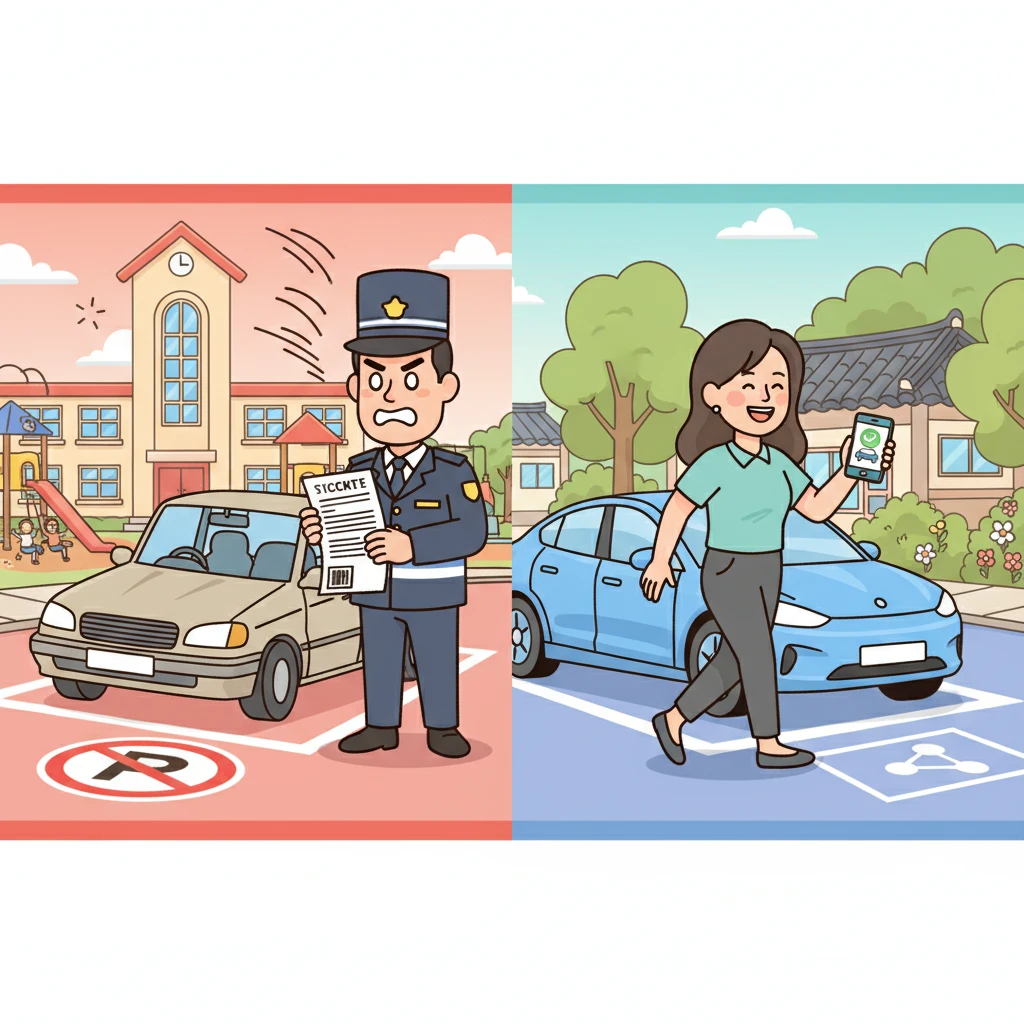 행당동 공영주차장 요금 및 거주자 우..