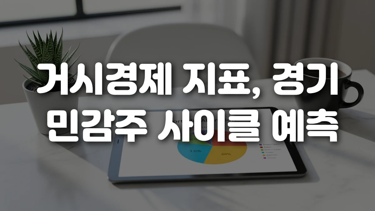 거시경제 지표 경기 민감주 사이클 예측