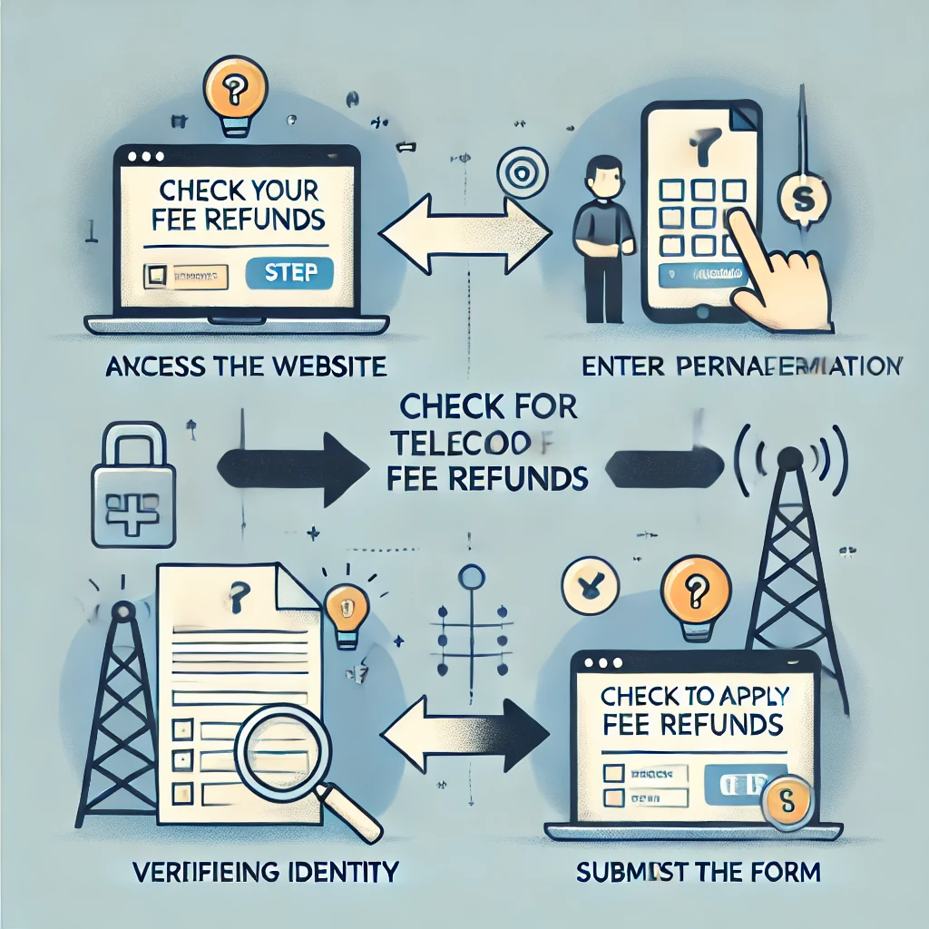 통신비 환급금 조회방법