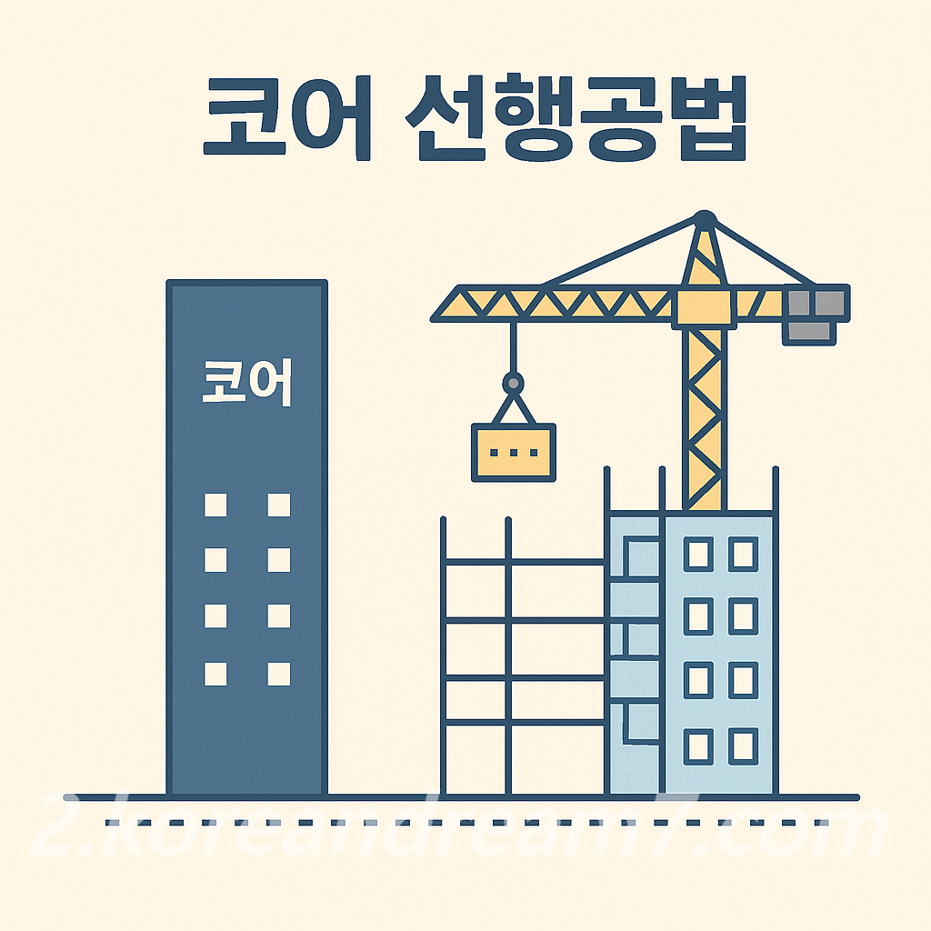 코어(Core) 선행공법