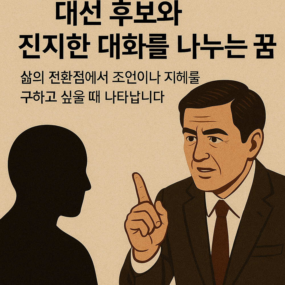 대선 후보 꿈 해몽