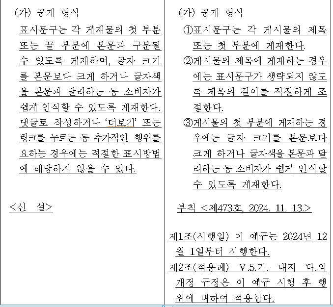공정거래위원회 개정안