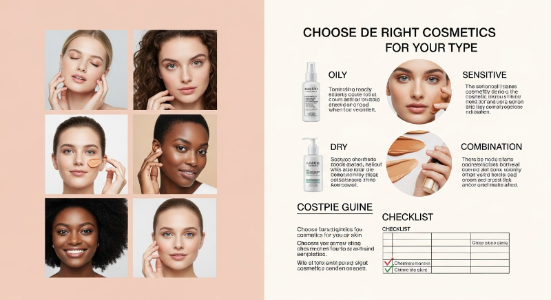 내 피부에 맞는 타입인지 살펴보는 습관