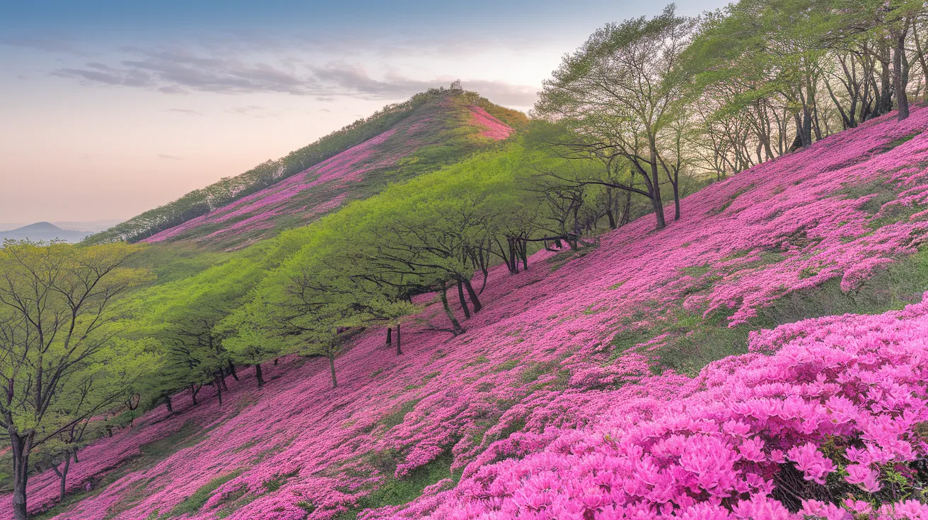 지역별 철쭉 명소 비교